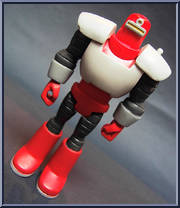 Rocket Red from Justice League Unlimited - DC Super Heroes - Orange Cards manufactured by Mattel [Loose]