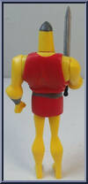 Shining Knight from Justice League Unlimited - DC Super Heroes - Purple Cards manufactured by Mattel [Loose]