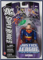 Superman (Kryptonite) from Justice League Unlimited - DC Super Heroes - Purple Cards manufactured by Mattel [Front]