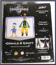 Donald / Goofy from Kingdom Hearts - Series 1 manufactured by Diamond Select [Back]