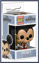 Mickey from Kingdom Hearts - Pop! Keychains manufactured by Funko [Front]