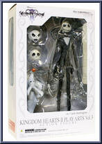 Jack Skellington from Kingdom Hearts - Kingdom Hearts II - Play Arts - Volume 3 manufactured by Square Enix [Front]