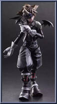 Sora (Halloween Town Ver.) from Kingdom Hearts - Kingdom Hearts II - Play Arts Kai manufactured by Square Enix [Loose]