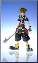 Sora from Kingdom Hearts - Kingdom Hearts II - Play Arts - Volume 1 manufactured by Square Enix [Play Arts]