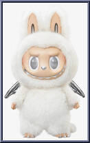 Angel in Clouds from Labubu - The Monsters - Zimomo - Plush manufactured by Pop Mart [Loose]