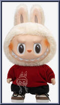 Best of Luck from Labubu - The Monsters - Plush manufactured by Pop Mart [Loose]