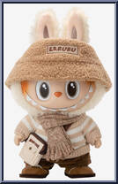 Dress be Latte from Labubu - The Monsters - Plush manufactured by Pop Mart [Loose]