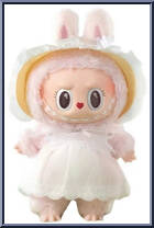 Fall into Spring from Labubu - The Monsters - Mokoko - Plush manufactured by Pop Mart [Loose]