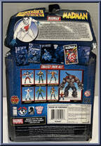 Madman from Legendary Comic Book Heroes - Pitt Series manufactured by Marvel Toys [Back]