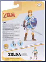 Link (Master Sword and Shield) from Legend of Zelda - Basic Series manufactured by Jakks Pacific [Back]