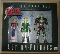 Zelda / Link / Ganandorf from Legend of Zelda - Ocarina of Time - Box Sets manufactured by BD&A [Front]