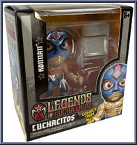 Konnan (Blue Costume) from Legends of Lucha Libre - Mini manufactured by Boss Fight Studio [Front]