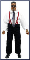 Mr. Hughes from Legends of Professional Wrestling - Yellow Cards manufactured by Figures Toy Company [Loose]