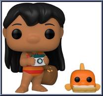 Lilo (with Pudge) from Lilo & Stitch - Pop! Vinyl Figures manufactured by Funko [Loose]