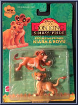 Kiara & Kovu from Lion King - Simba's Pride manufactured by Mattel [Front]