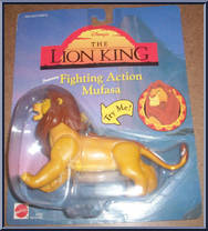 Mufasa (Fighting Action) from Lion King - Action Figures manufactured by Mattel [Front]
