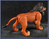 Scar (Fighting Action) from Lion King - Action Figures manufactured by Mattel [Loose]