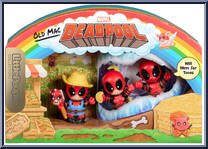 Deadpool (Old Mac) from Little People Collector - Basic Series manufactured by Fisher-Price [Front]