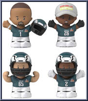 Philadelphia Eagles (Super Bowl LIX) from Little People Collector - NFL manufactured by Fisher-Price [Loose]