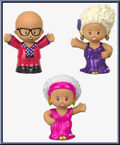 Rupaul from Little People Collector - Basic Series manufactured by Fisher-Price [Loose]