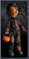 Blair (Pumpkin) from Living Dead Dolls - Series 16 manufactured by Mezco [Loose]