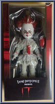 Pennywise (White) from Living Dead Dolls - IT manufactured by Mezco [Front]