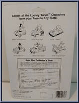 Daffy Duck from Looney Tunes - Blue Cards manufactured by ERTL [Back]