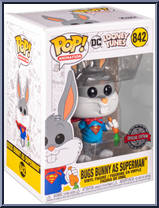 Bugs Bunny as Superman from Looney Tunes - Pop! Vinyl Figures manufactured by Funko [Front]