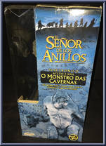 Cave Troll (Sound & Action) from Lord of the Rings - Fellowship of the Ring - Large Electronic Figures manufactured by Toy Biz [Side]