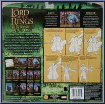 Boromir vs Lurtz from Lord of the Rings - Fellowship of the Ring - Multi-Packs manufactured by Toy Biz [Back]