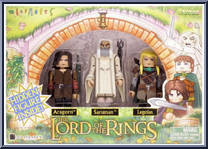 Aragorn / Saruman / Legolas / Twilight Frodo (Clear) Action Figure