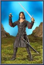 Aragorn (Helm's Deep, Super poseable) Action Figure