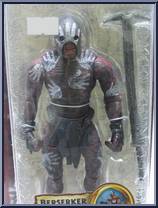 Berserker Uruk-Hai (Sword Swinging Attack Action) from Lord of the Rings - Trilogy - Two Towers - Series 2 manufactured by Toy Biz [Front]
