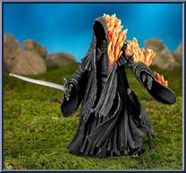 Fiery Ringwraith from Lord of the Rings - Trilogy - Epic Trilogy: Fellowship of the Ring manufactured by Toy Biz [Loose]