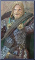 Gamling in Rohan Armor (with Weapons) from Lord of the Rings - Trilogy - Two Towers - Series 3 manufactured by Toy Biz [Front]