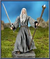 Gandalf (Balrog Battle) from Lord of the Rings - Trilogy - Two Towers - Series 5 manufactured by Toy Biz [Loose]