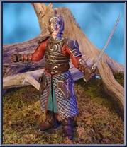 King Theoden in Armor (Sword Slashing Action) Action Figure