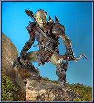 Moria Orc Archer (Evil Goblin Armor) Action Figure