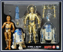 C-3PO & R2-D2 from Mafex - Star Wars manufactured by Medicom [Front]