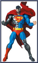 Cyborg Superman (Return of Superman) from Mafex - DC manufactured by Medicom [Loose]
