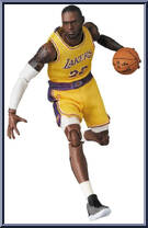 LeBron James from Mafex - NBA manufactured by Medicom [Loose]