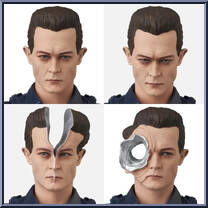 T-1000 (Judgement Day) from Mafex - Terminator manufactured by Medicom [Loose]