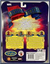 Adam Warlock vs Thanos from Marvel - Greatest Moments manufactured by Toy Biz [Back]