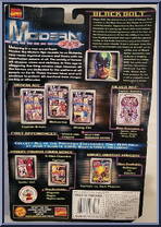 Black Bolt from Marvel - Modern Age manufactured by Toy Biz [Back]