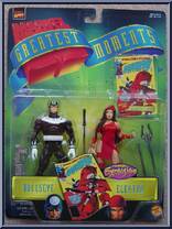 Bullseye vs Elektra from Marvel - Greatest Moments manufactured by Toy Biz [Front]