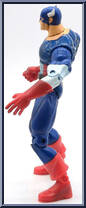 Captain America from Marvel - Silver Age manufactured by Toy Biz [Loose]