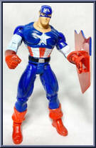 Captain America from Marvel - Silver Age manufactured by Toy Biz [Loose]
