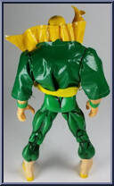 Iron Fist from Marvel - Gold manufactured by Toy Biz [Loose]