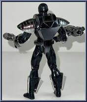 Iron Man (Night Armor) from Marvel - Overpower manufactured by Toy Biz [Loose]