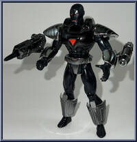 Iron Man (Night Armor) from Marvel - Overpower manufactured by Toy Biz [Loose]